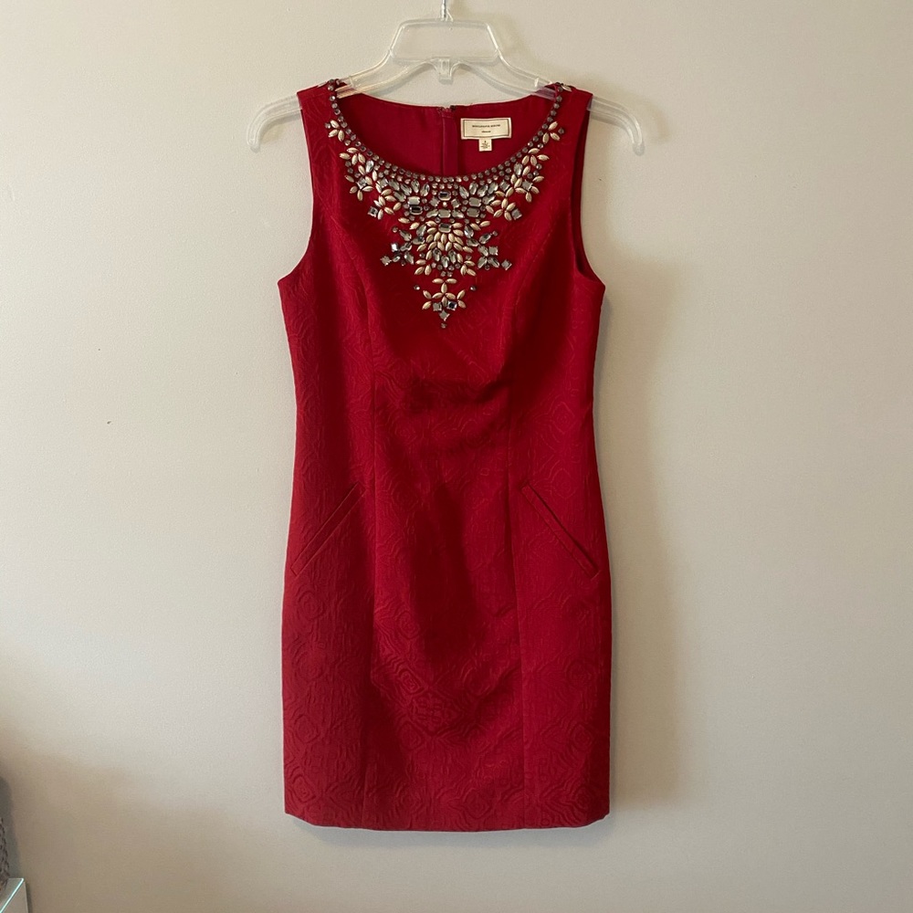 Anthropologie Moulinette Soeurs Red Dress